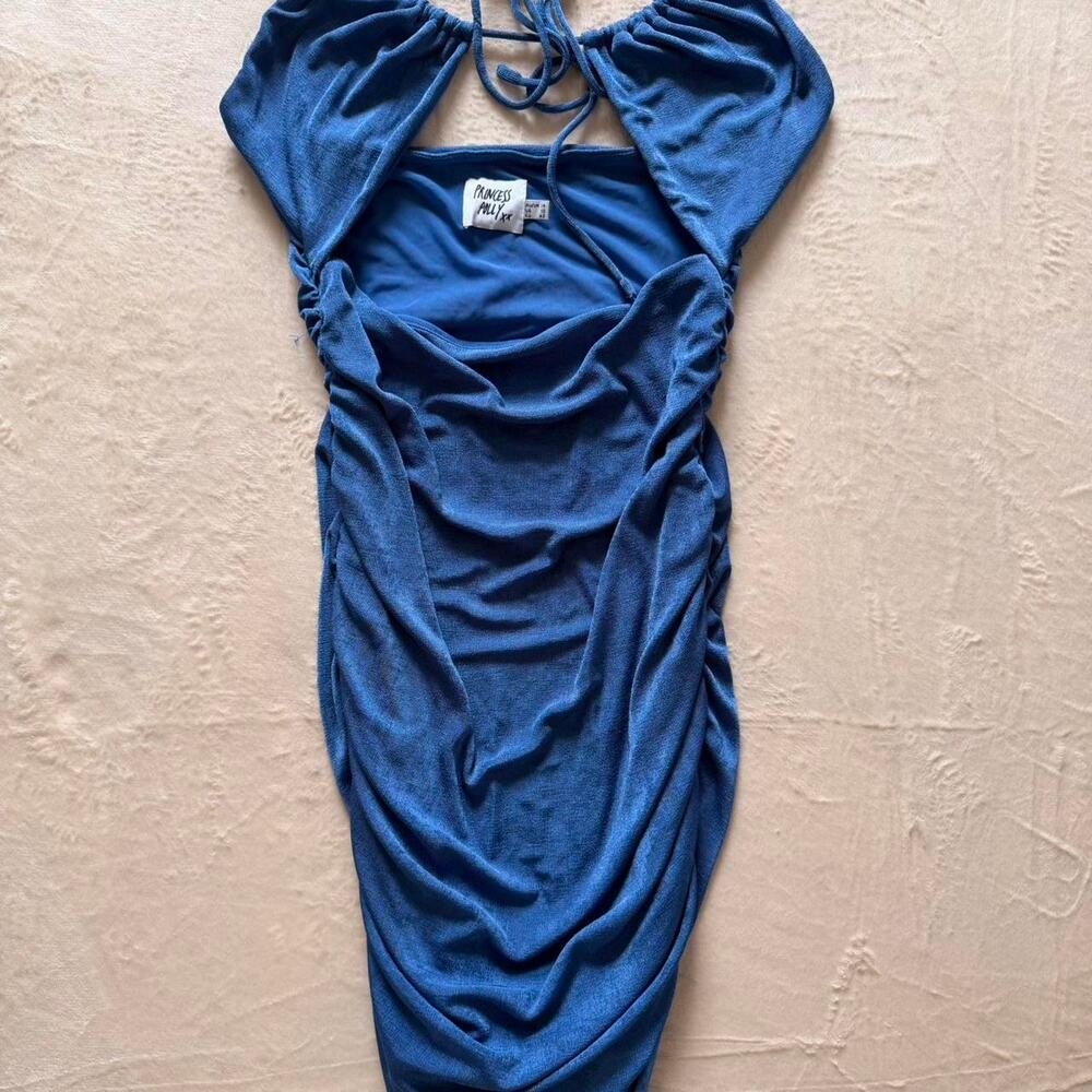 Princess polly blue dress size